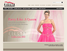 Tablet Screenshot of fiestafashionla.com